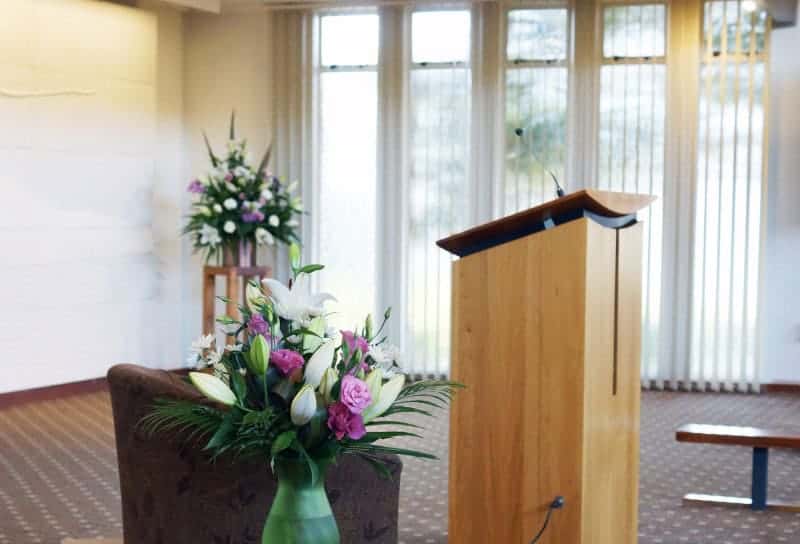 Anderson Bay Location Chapel Flowers